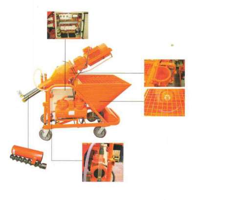 Rx30 Dry Mixed Mortar Spraying Machine for Construction