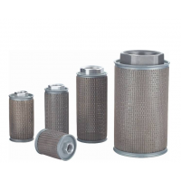 WU Type wire mesh suction strainer hydraulic suction line oil filter element for coarse filtration flange/thread connection